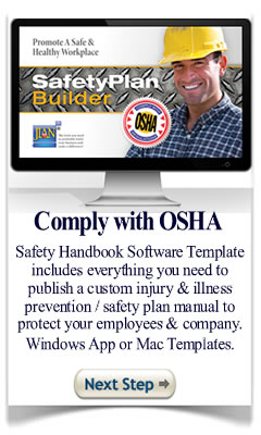 OSHA cloud based safety training plan handbook manual software app template online